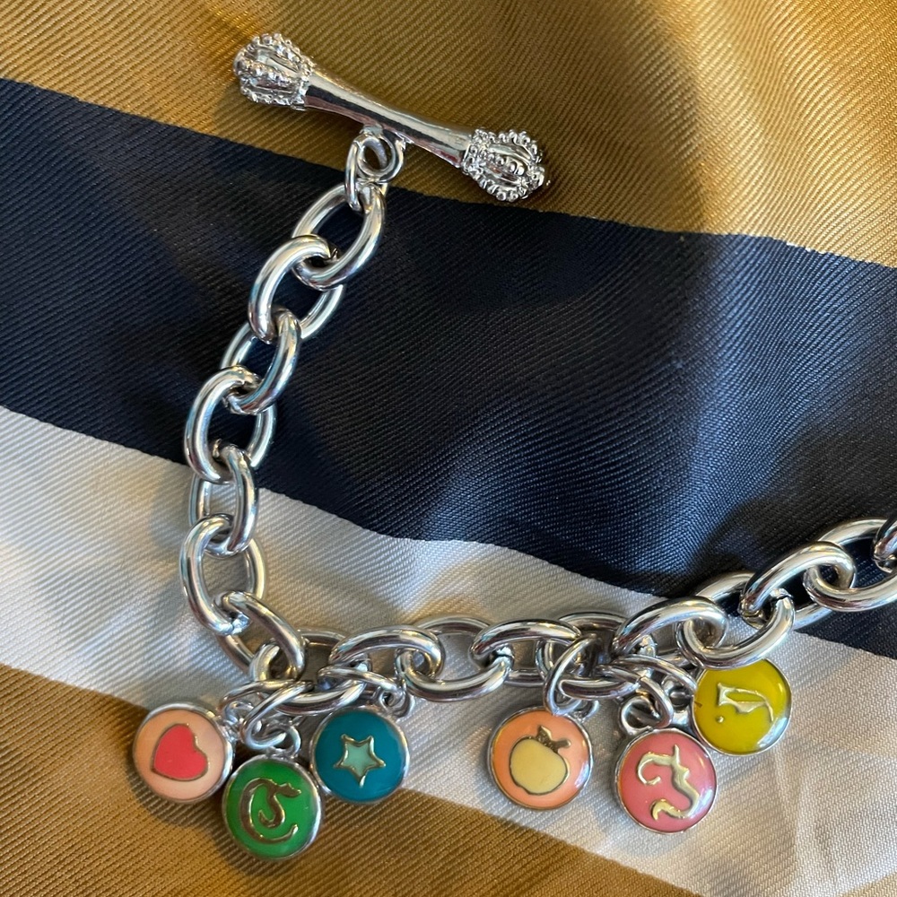 Juicy Couture mini charm bracelet